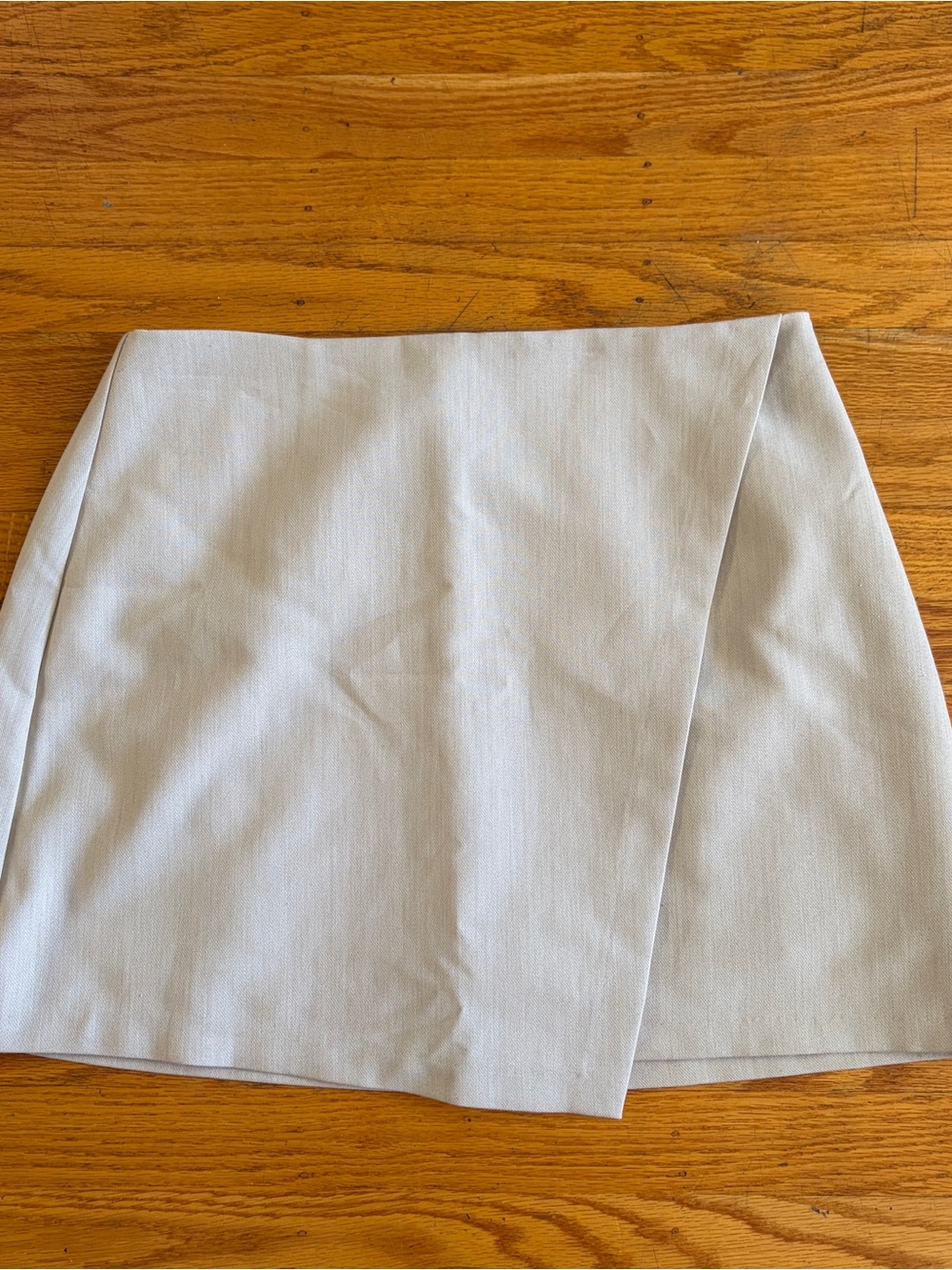 Abercrombie & Fitch Light Gray Mini Skirt